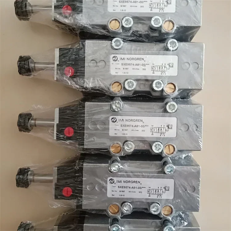 صمامات التحكم الاتجاهي الملف اللولبي SXE9574-A81-00 IMI NORGREN هوائي