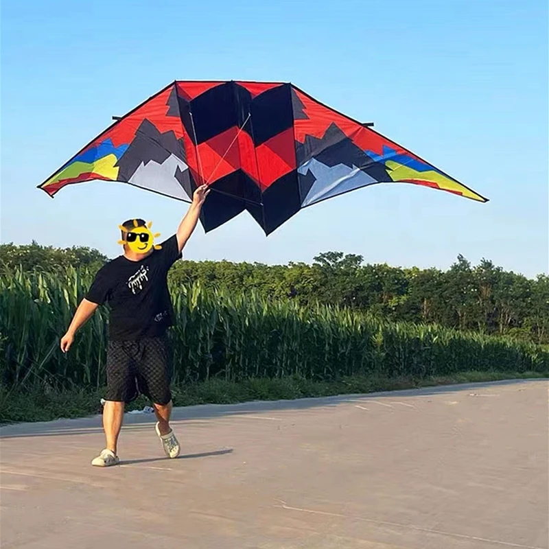 Free Shipping large glider kites flying for adults kites reel professional wind kites wooden kite reel outdoor toys kite string