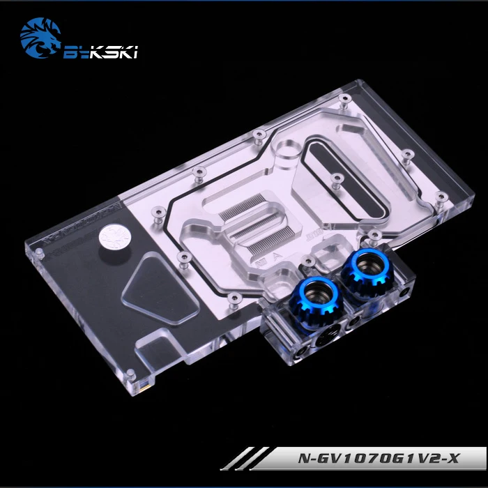 Bykski Volledige Cover Gpu Waterkoeling Rgb Blok Voor Giga Gtx 1070G1 1060G1 Gaming N-GV1070G1V2-X