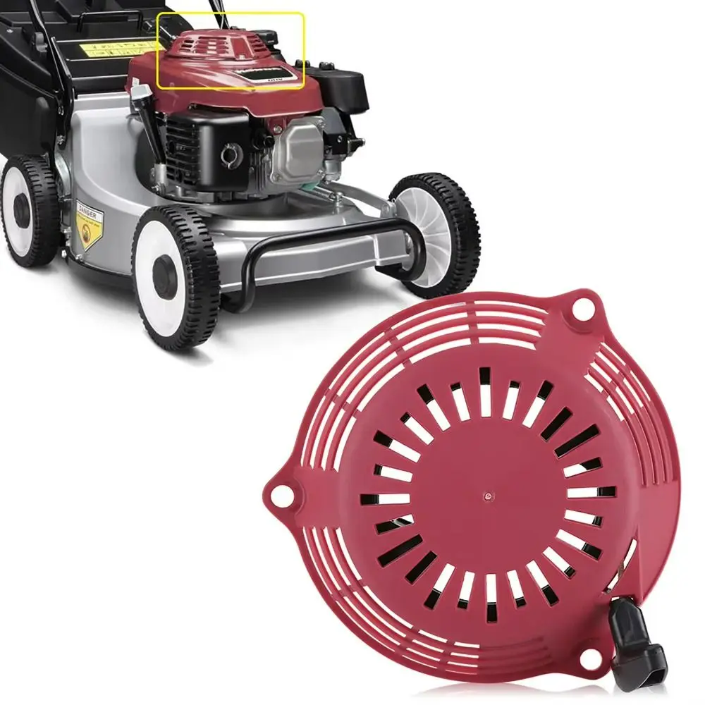 

For GCV190 GCV160 Plastic Kickback Starter Black + Red Sturdy Pull Start Assembly Replacement Accessory Lawn Mower Actuator Lath