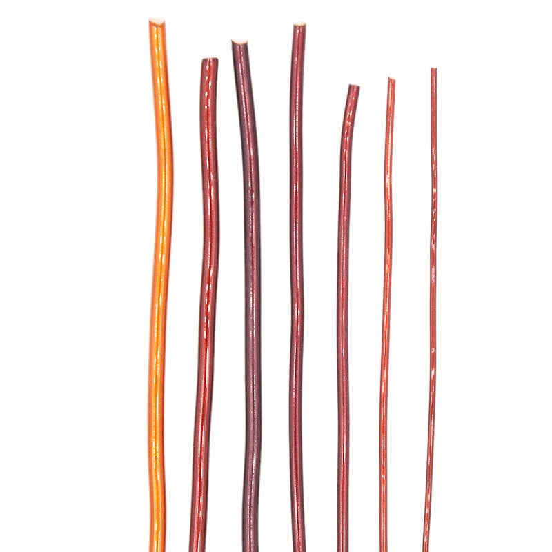 0.5-2.0mm High Purity Oxygen-Free Copper QA Enameled Inductance Wire for Audio Amplifier Speaker Crossover Inductor 500g/Pcs