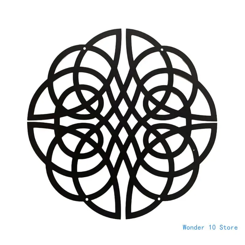 

Metal CelticKnot Sculpture Wall Decor, Metal Wall Art Decoration Hanging Decor for Bathroom Living Room