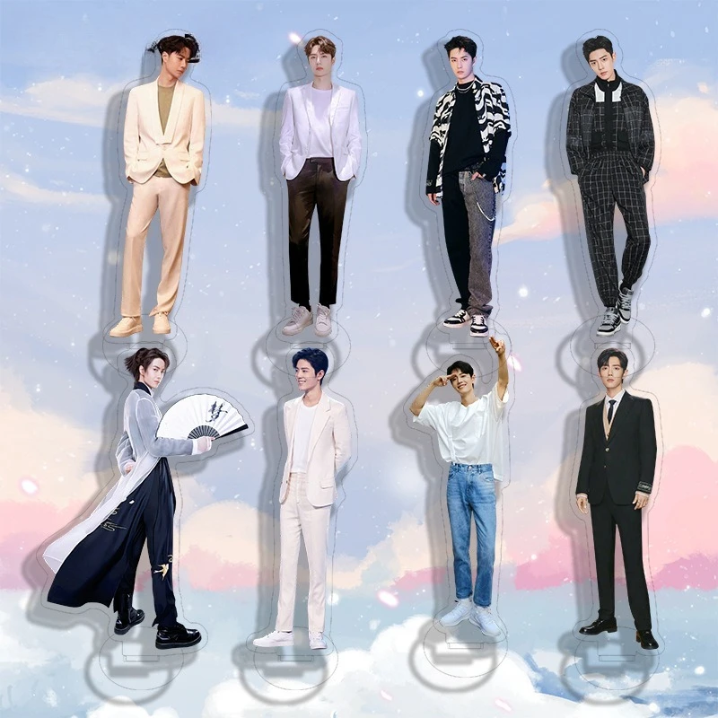 Xiao Zhan Wang Yibo Acrylic Stand Model Plate Desk Decor Standing Sign Desktop Ornament  Surrounding Friends Collecting Gifts