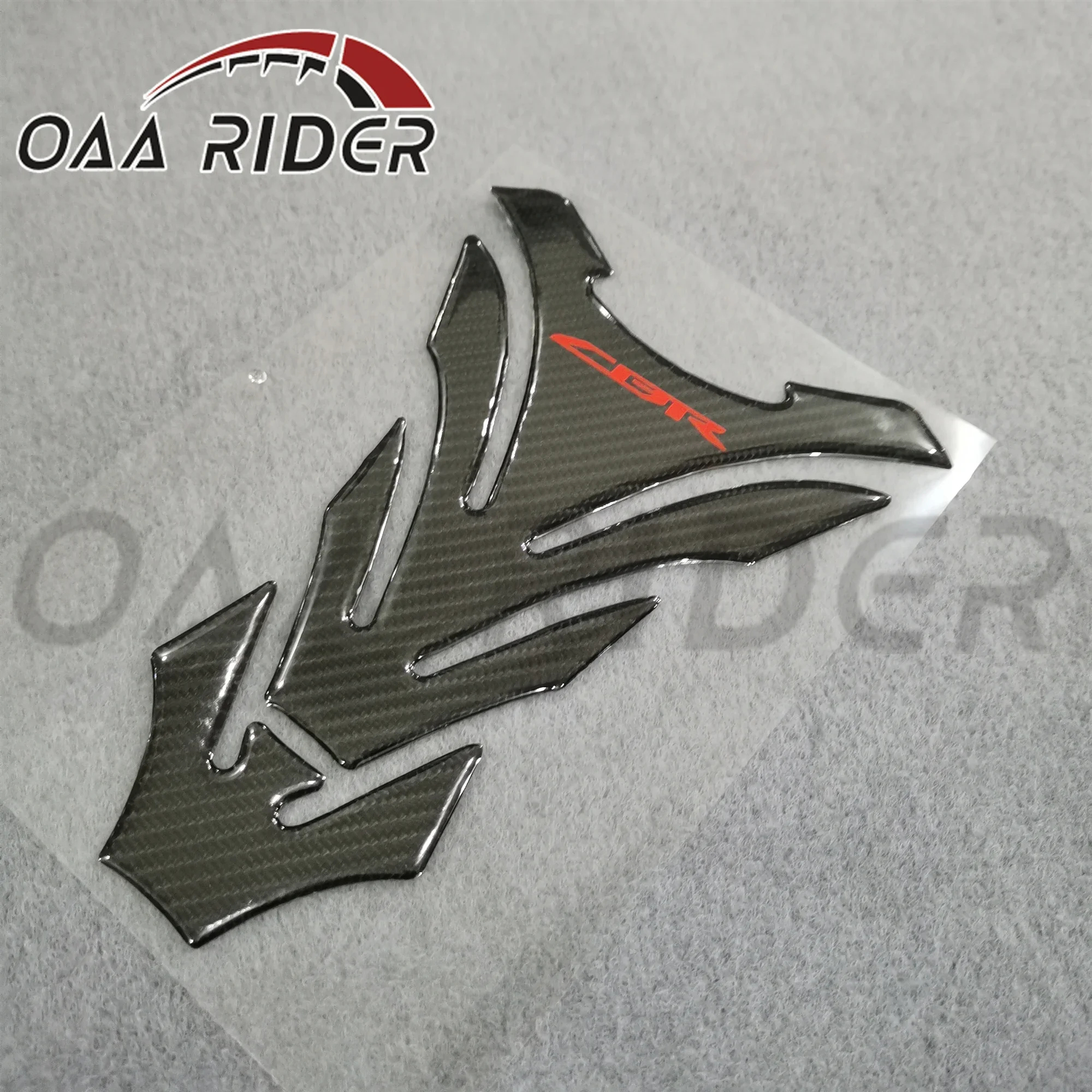 For Honda CBR1000RR CBR600RR CBR900RR CBR250RR CBR650F Gas Fuel Tank Pad Cover Sticker Protector Grip 3D Carbon Fiber Decal