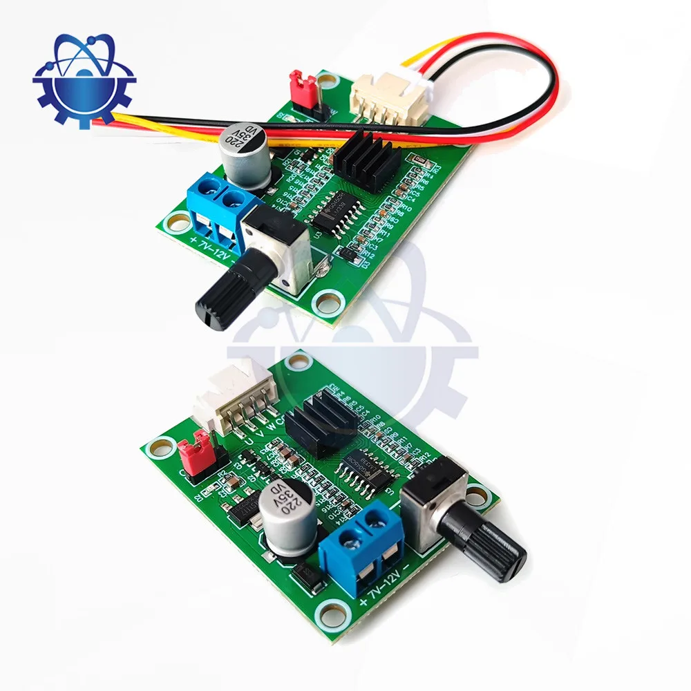 DC 7V-12V Brushless Motor Driver Board Module Speed Control Board CD/DVD-ROM Drive Controller Used For Electrical Cooling Fans