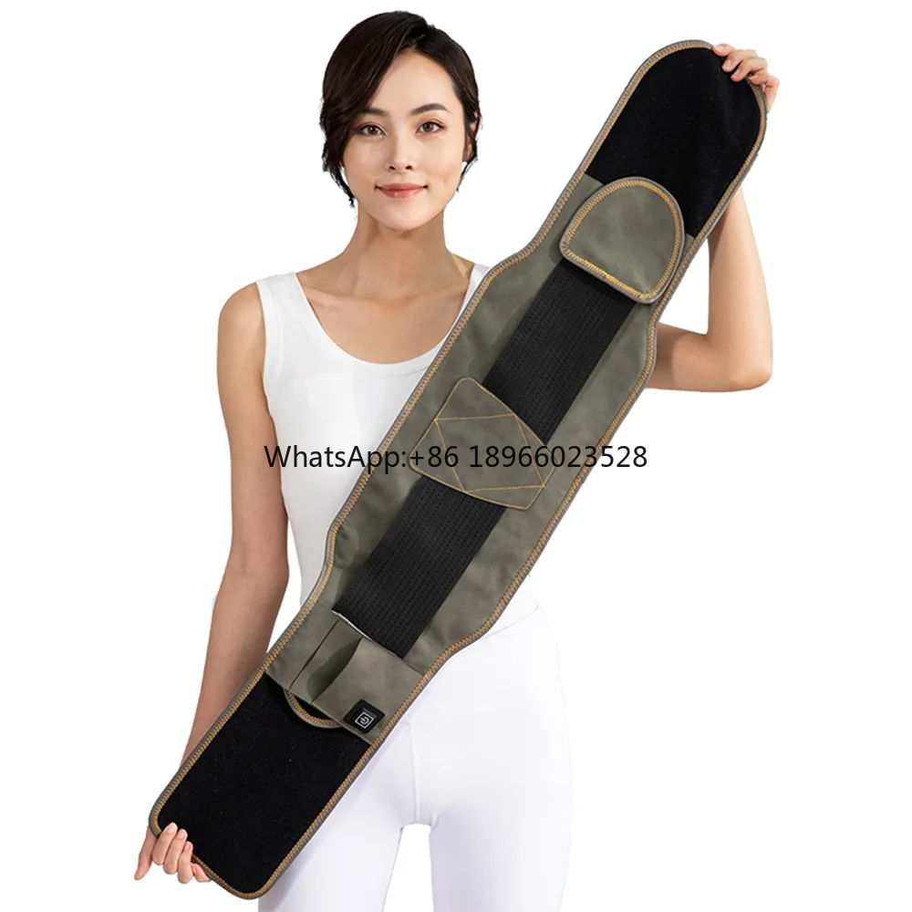 

Electric heating warm compress, warm palace belt heat physiotherapy men and women waist fixed charging massage artifact