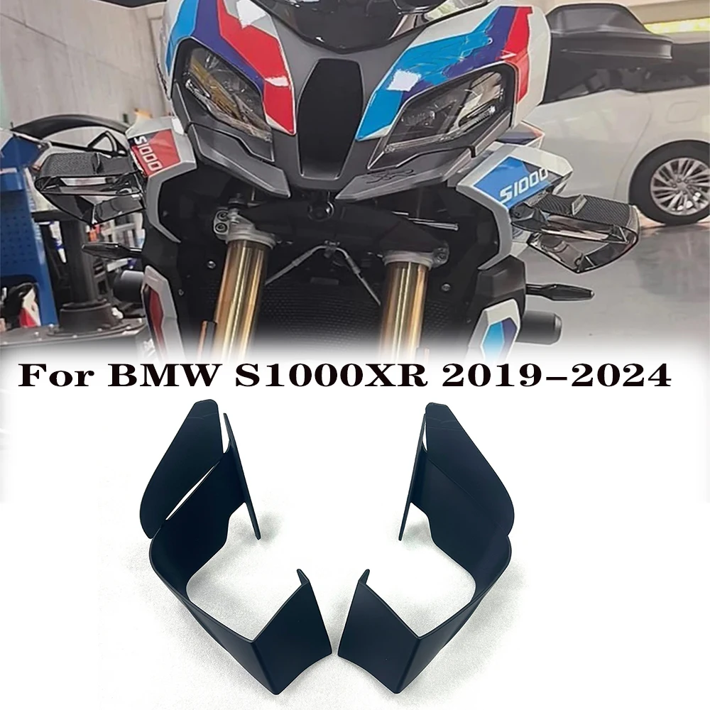 

S 1000XR 2019-2024 Fixed Winglet For BMW S1000XR S1000 XR 2020 2021 2022 2023 Fairing Wing Front Spoiler ABS Plastic