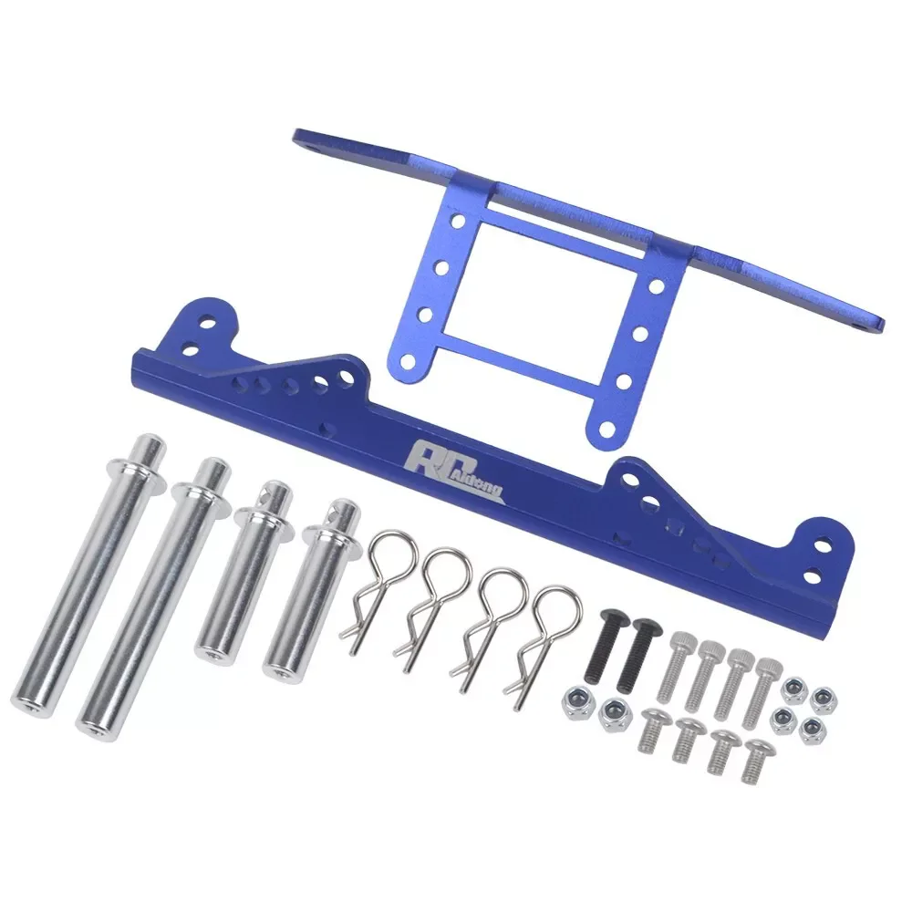 Soportes de aluminio para carrocería delantera y trasera, escala 1/10, para Traxxas Slash 2WD, Rustler, Stampede VXL, Rustler Nitro, Slash, F-150 Raptor # 1914R