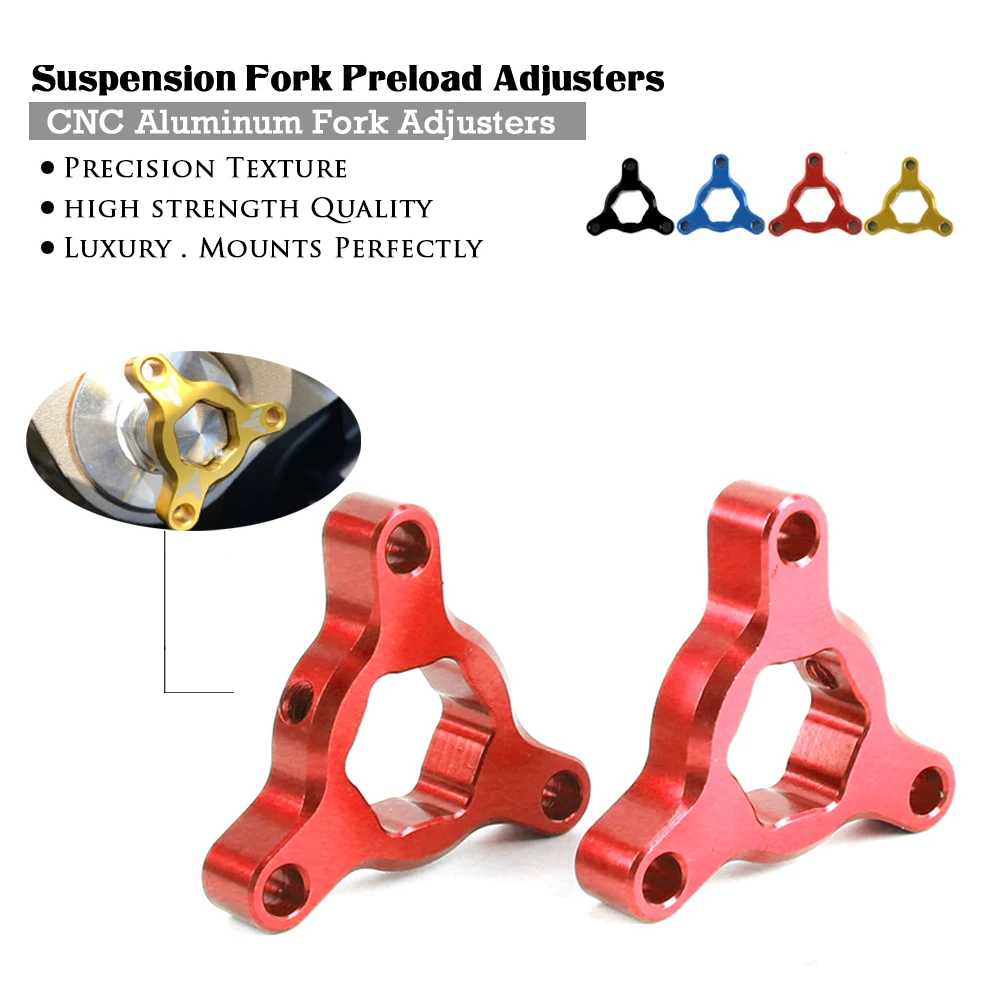 19MM Concours Motorcycle CNC Aluminum Suspension Fork Preload Adjuster for SUZUKI GSX650F 2008-2010 GSX 650F