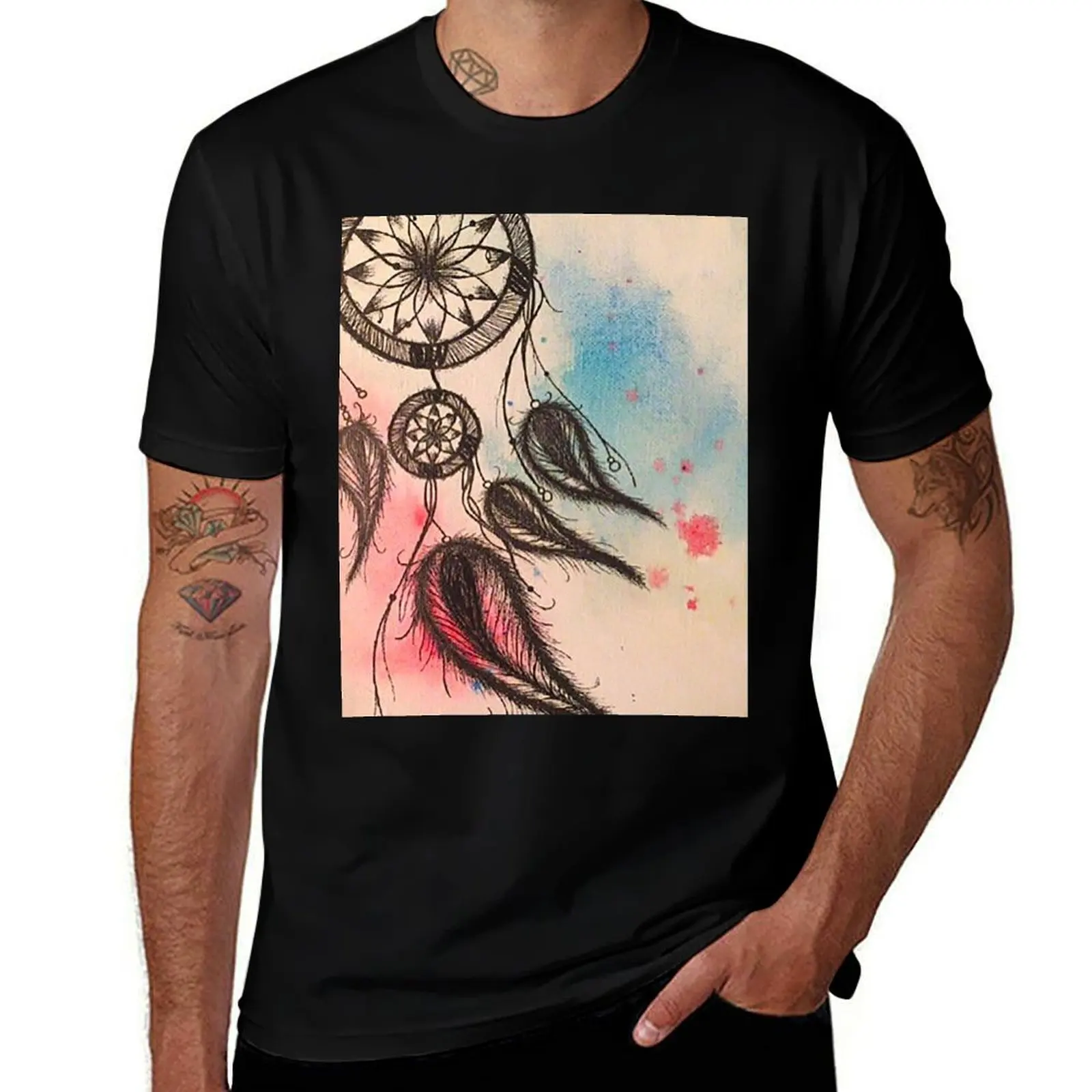 

Dreamcatcher T-Shirt shirts graphic tee sports fans summer tops anime t shirts mens graphic t-shirts funny