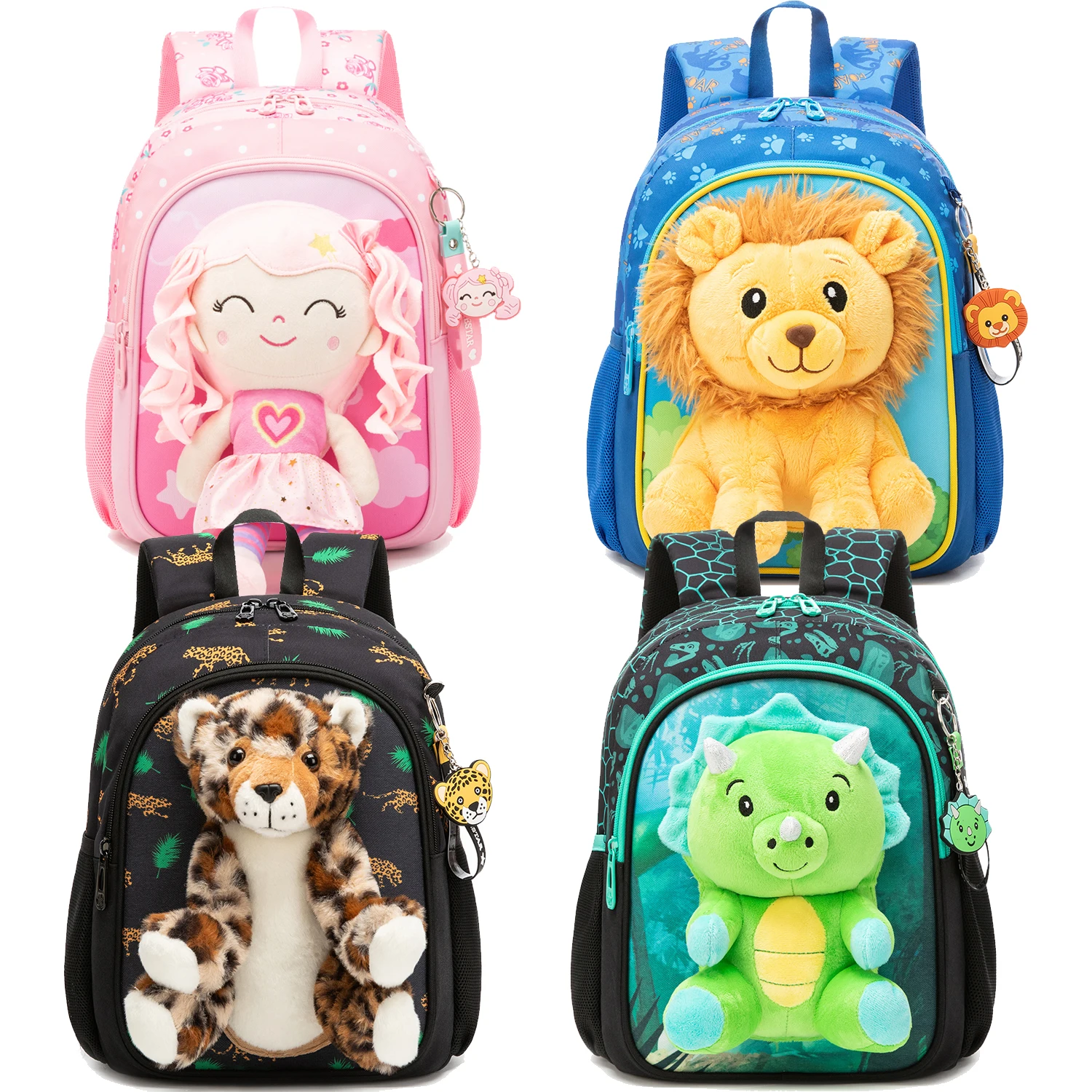 13 Inch Girls Backpack Sequins School Bag for Kindergarten & Primary School Students the Best Gift for Girls