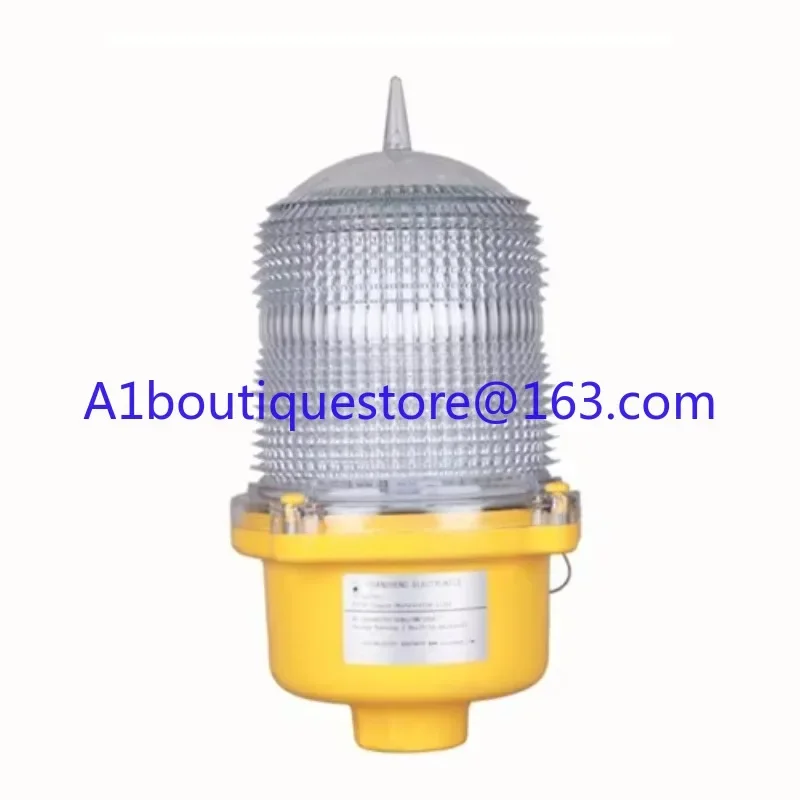 Led Flashing Crane Tower Obstruction Beacon Aircraft Aviation Solar Powered Navigation Marine Lantern Warning Lights