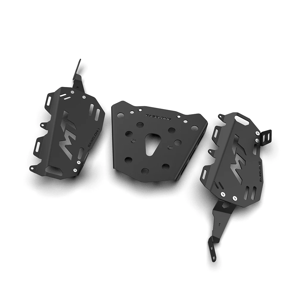 450 mt 2024 Motorfiets Achter- en Zijbagagerek Set VOOR CFMOTO 450MT MT450 MT 2025 2026 Achterbagagerek Top Case Mount Plaat