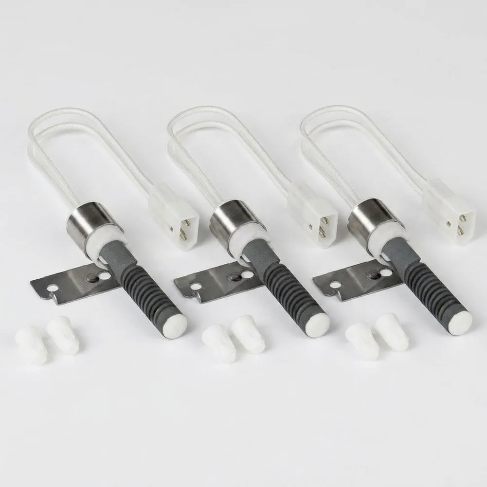 White Ignitor Overheat Protector Replacement For Gas Dryer Heating Element Safety Sensor 48mm High Temperature Resistant Part