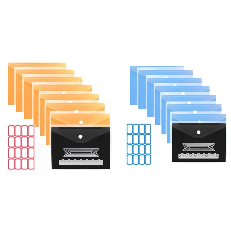 حار TTKK سميكة 8 حزمة شريط ورقي مغناطيسي يستقر وملصقات ملصقات ل يموت تخزين ختم يموت قطع بطاقة التخزين صنع
