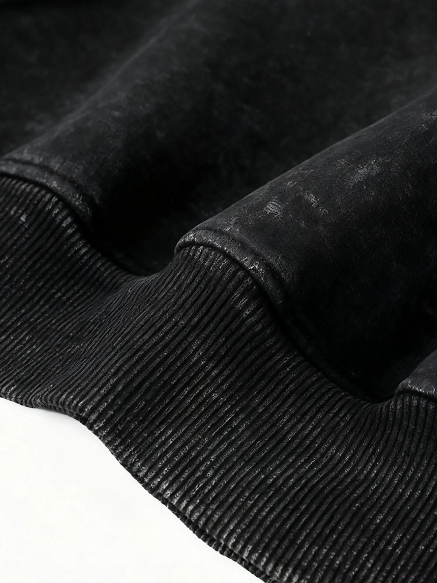 بلاك ميتال فونت مان 400 جرام هوديي ثقيل الوزن مغسول بكتف منسدل تصميم مجموعة Aw