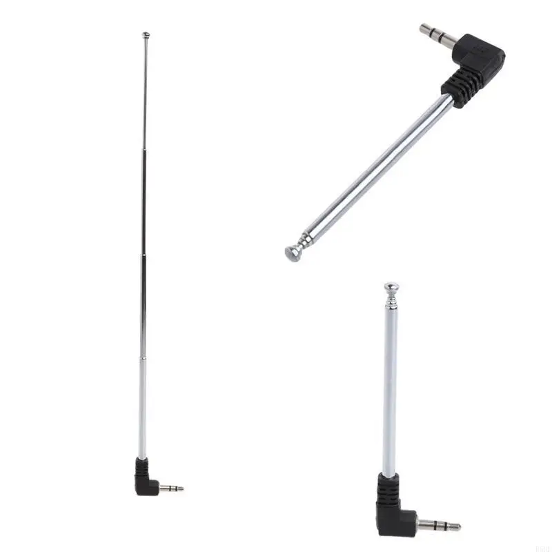 

2025 New 3.5mm Radio Receiver Antenna Stainless Steel Multi-Purpose FM Radio