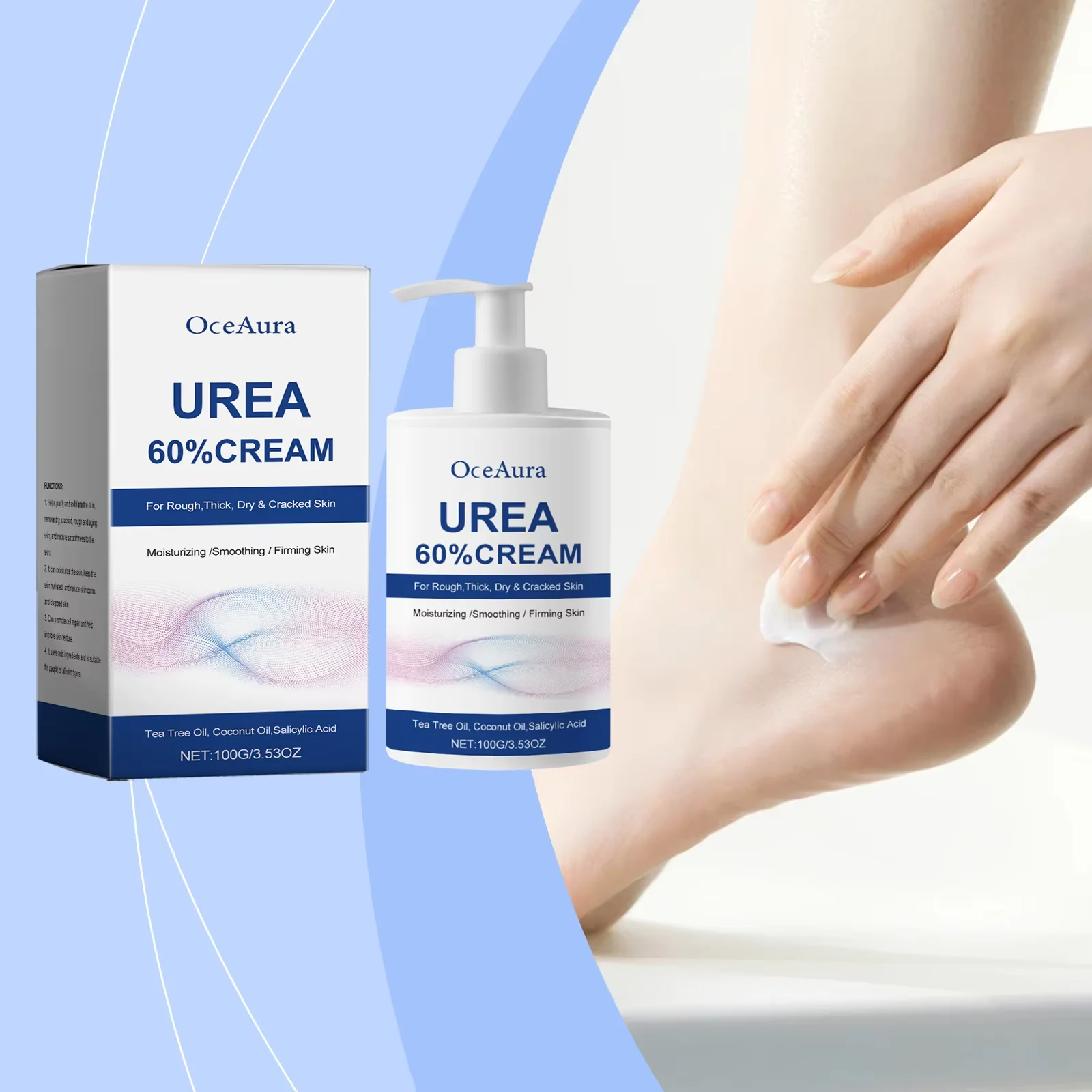 

60% Urea Foot Cream Stick Deep Moisturizing Nourishing Dry Rough Skin Removal Calluses Dead Skin Heel Cracked Repair Feet Care