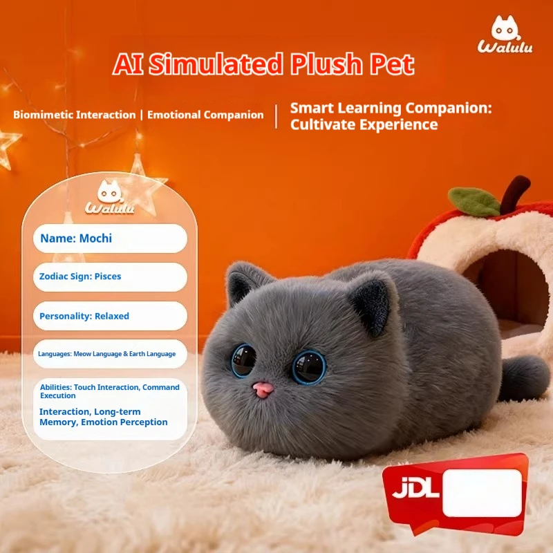 Walulu WLC 1 Smart Robot Companion Robot Touch Bionic Interaction Emotional Companionship Wireless Indoor Intelligence Gifts