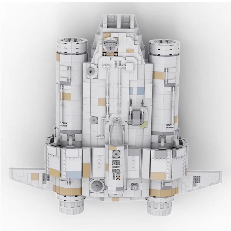 MOC-103511 Ruimtevaartuig Model Bouwsteen Speelgoed 2642 Stuks Hoge Moeilijkheidsgraad Kinderen Puzzel Onderwijs Verjaardag Kerst Speelgoed Cadeau