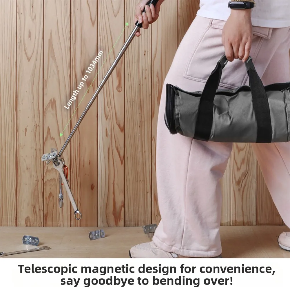 

Для домашних проектов Регулируемая ручка Регулируемый дождь Магнитный сборщик Для домашнего подъема Эргономичный инструмент Коррозионностойкий