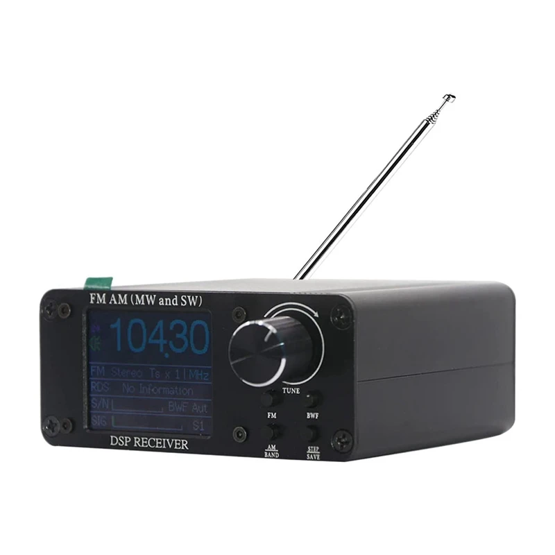 

Portable Shortwave Radio, FM AM Frequency Radio Receiver, Built-In Rechargeable Battery,Loud Sound Digital DSP Receiver Signal