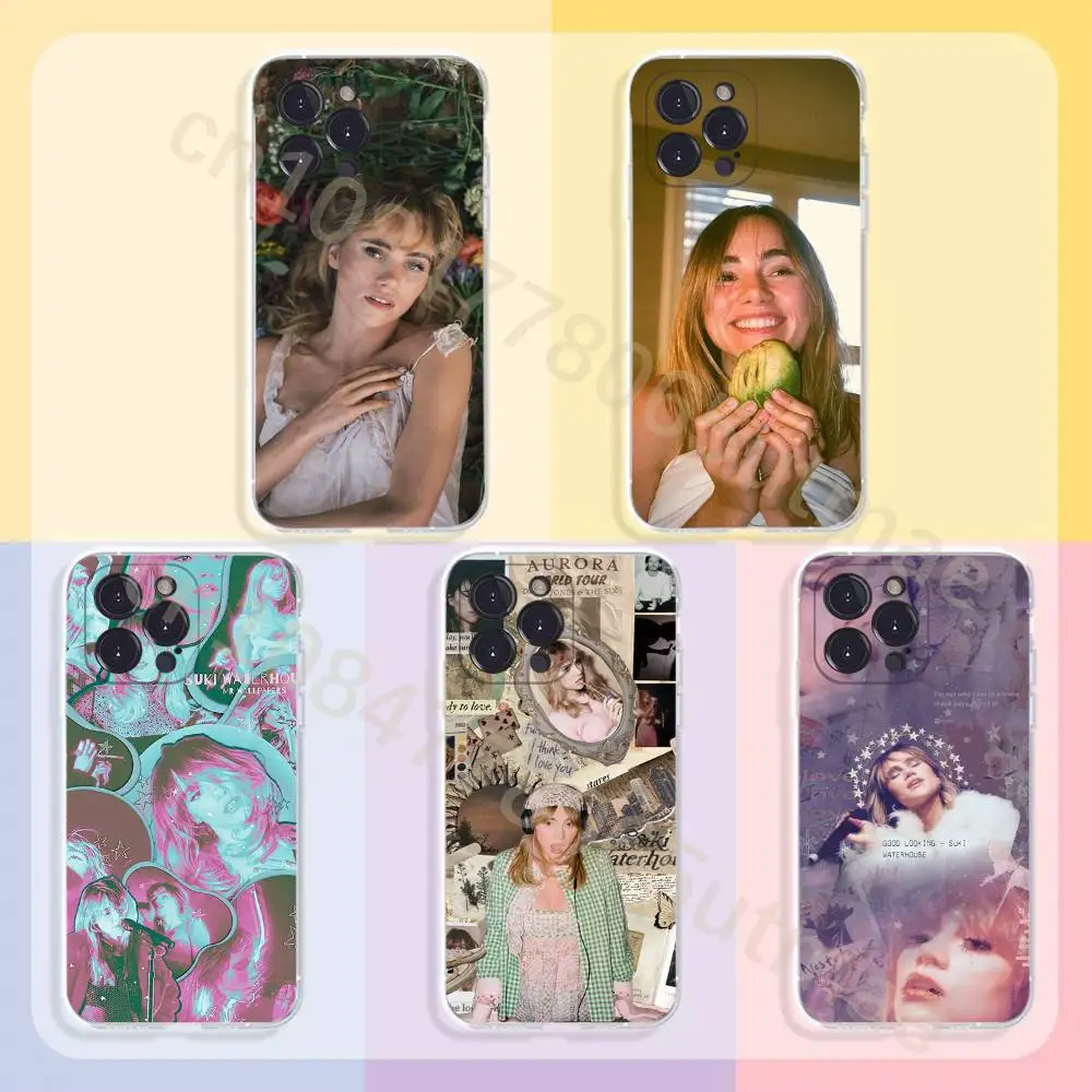 

S-Suki W-Waterhouse Phone Case For iPhone11,12,13,14,15,16,17,Plus,Pro,Max,Plus,Transparent Cover