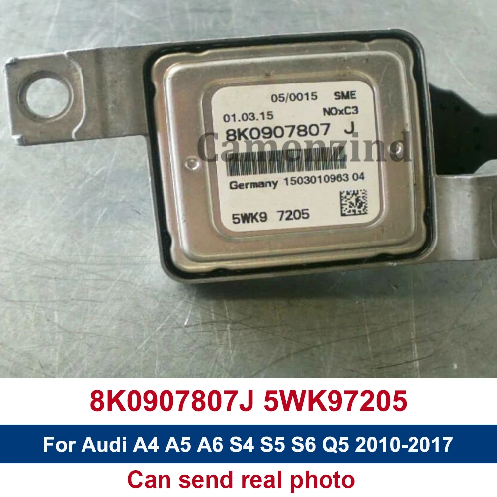 

8K0907807J 5WK97205 New Nox Sensor Nitrogen Oxide Sensor Fit For A-udi A4 8K A5 A6 Q5 8R S4 S5 S6 2010-2017 5WK9 7205