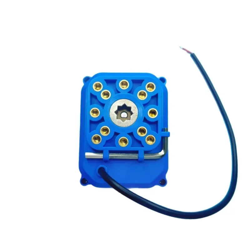 Mini Electric Actuator 6Nm AC220V Two Wire Control Power Down Return Miniature Electric Valve
