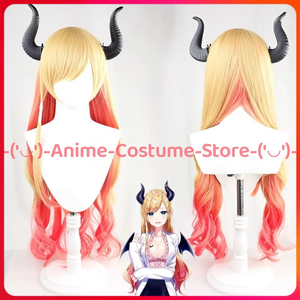 

Hololive VTuber Yuzuki Choco Косплей Парик Аниме Игровой Персонаж Хэллоуин Карнавальный Костюм Парики Термостойкие Синтетические Волосы