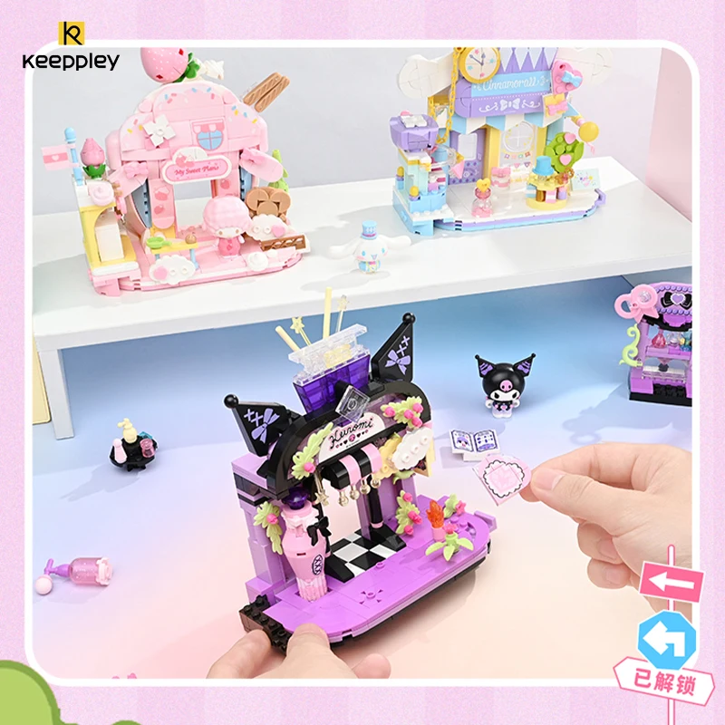 2025 Keeppley Sanrio Building Blocks Original Kuromi Melody Gemini