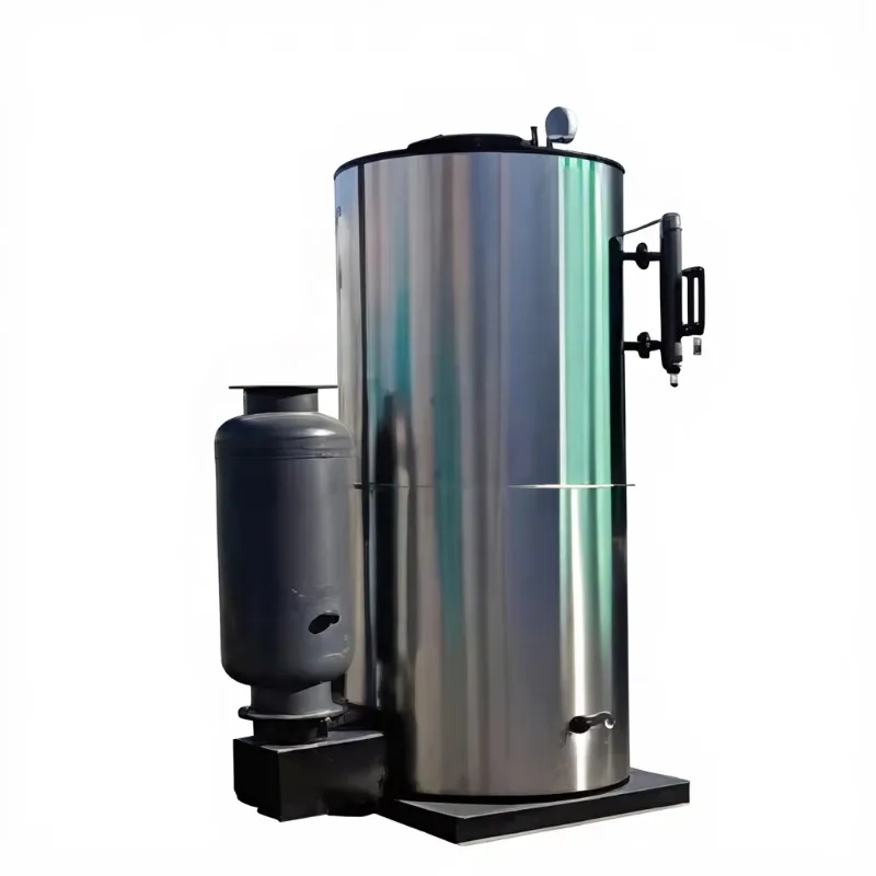 Générateur de vapeur à biomasse vertical haute efficacité pour la transformation alimentaire, industriel, économe en énergie, durable, sur mesure