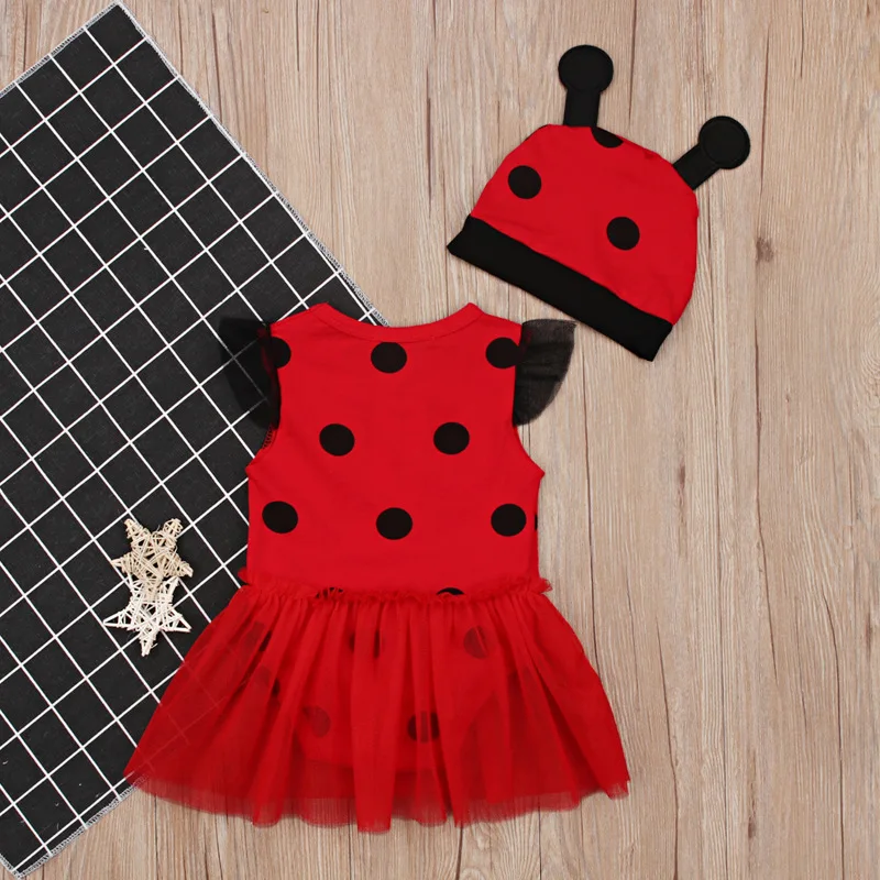 Set da 2 pezzi Estate Neonate Vestiti Cartoon Carino senza maniche in maglia di cotone Tute Tute Boutique per bambini Abbigliamento BC1348