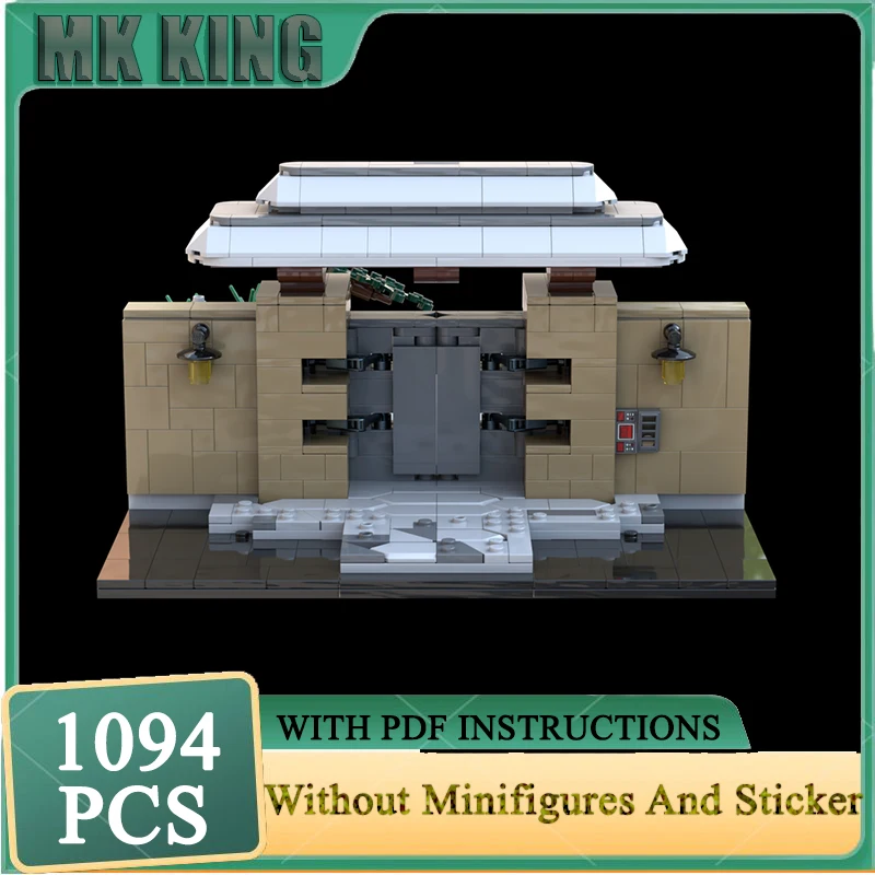 

Popular Movie Model Moc Building Block Duel Scene Display Model Technology Gifts DIY Construstion Assembly Sets Toys