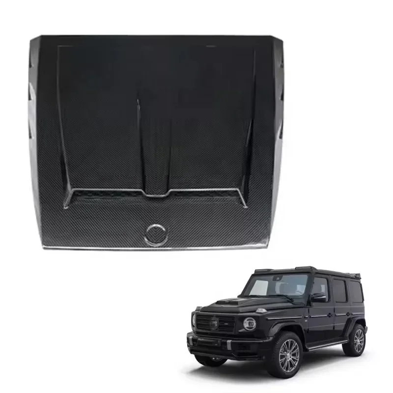 dry carbon fiber front hood trim for Mercedes Benz G-Van W464 G550 G63 G500 2019-20