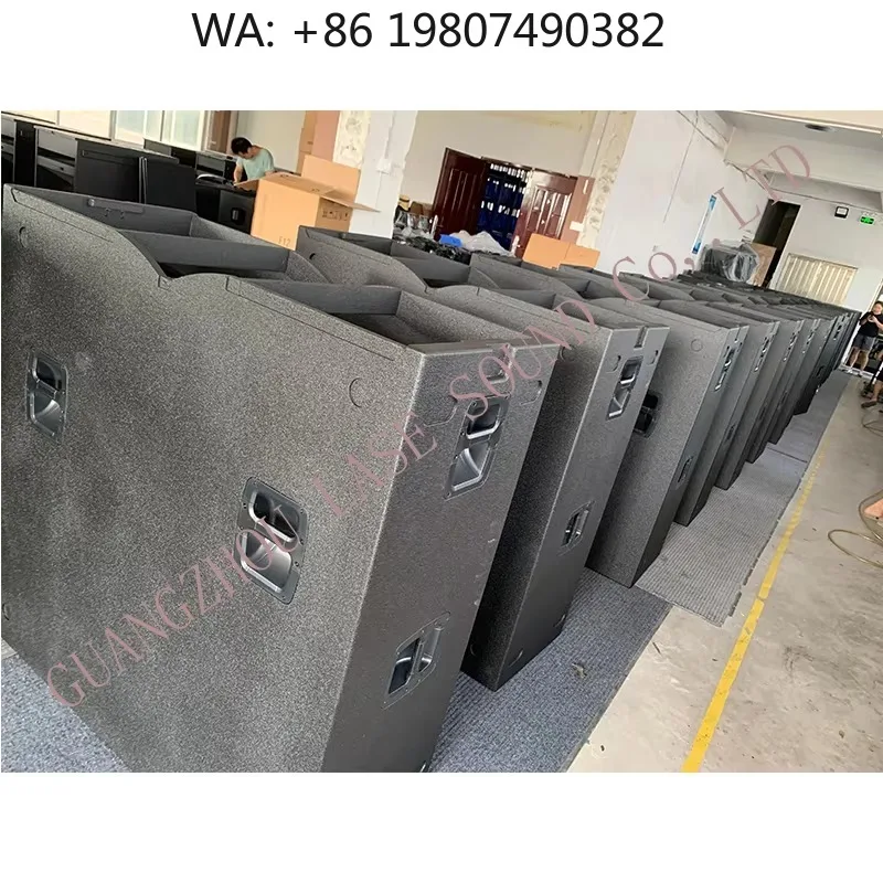 Dual 18 Inch Deep Powerful Bass For DJ Event Bold Resonant Tone Ideal For Outdoor Concert