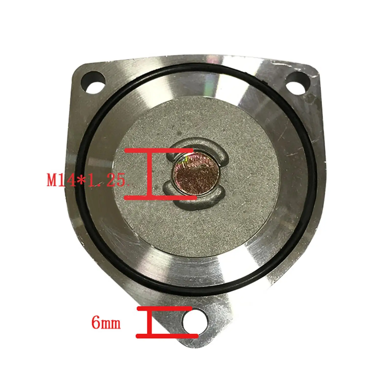 

Oil Floor Drain Plate Cover Metal Iron Spare Parts Kit for Motorcycle GN125 GS125 Modification