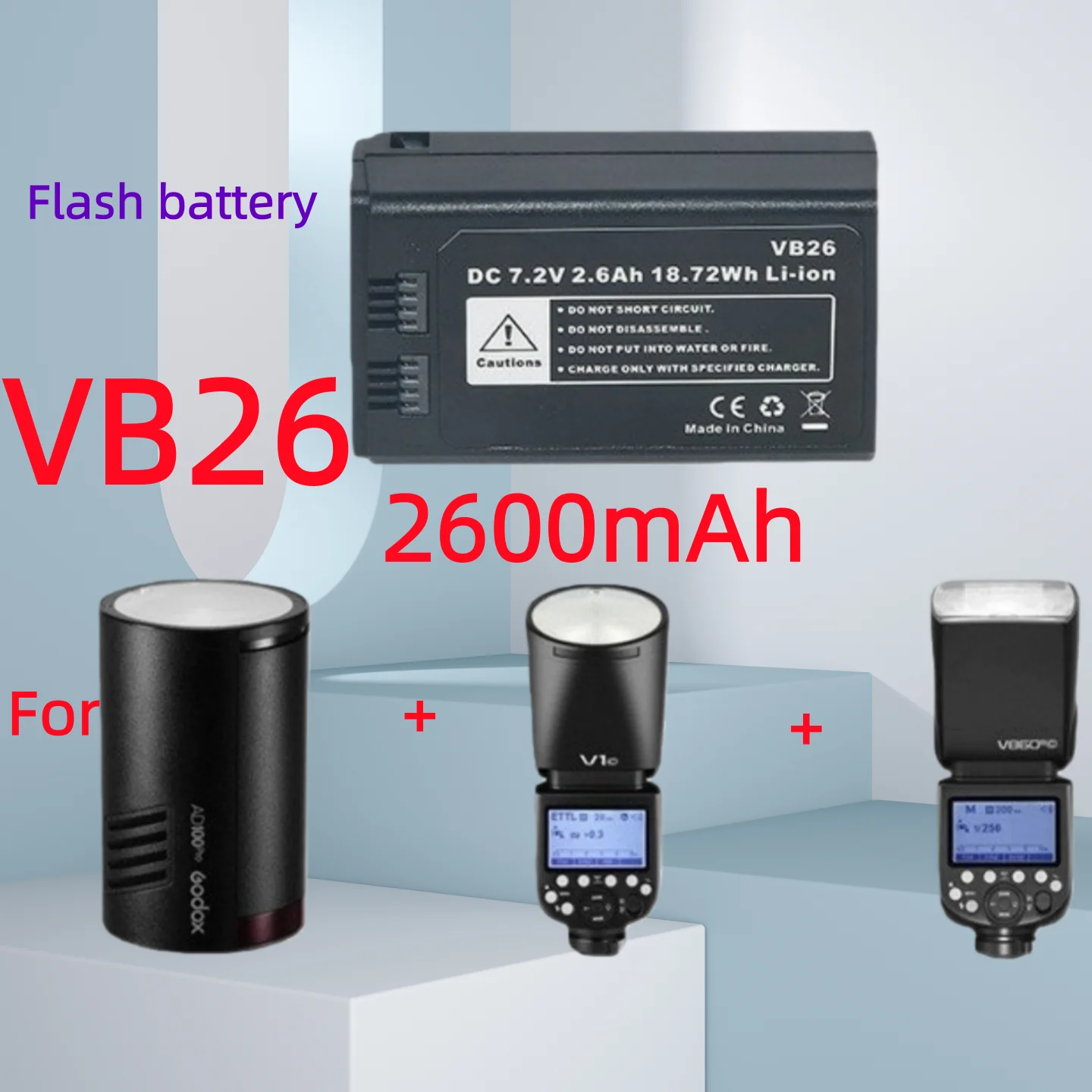 7.2V 2600Mah VB26 B…