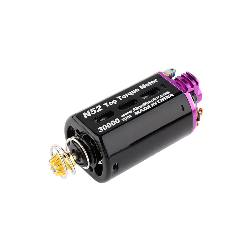 

New CHF-480WA-7018T N52 Nd-Fe-B 18TPA High Torque Short Shaft 30k AEG Motor With Vented Case for Hunting Shooting Accessories
