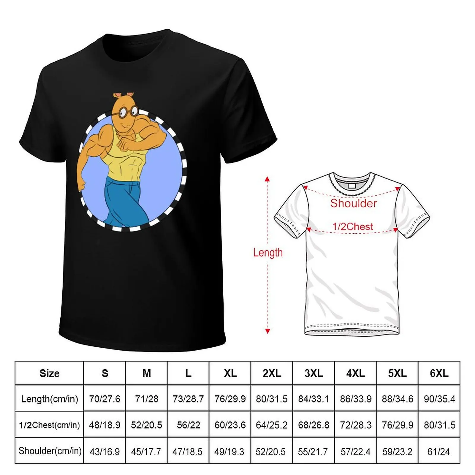 Arthur - What a wonderful time to lift T-Shirt Functional Casual Short Sleeve Tee