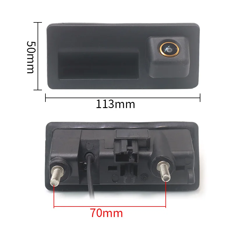 AHD 1080P Car Handle Rear View Reversing Camera For Volkswagen VW Passat Golf Polo B6 B7 Jetta Tiguan Touareg Audi A3 A4 A5 A6 view 3