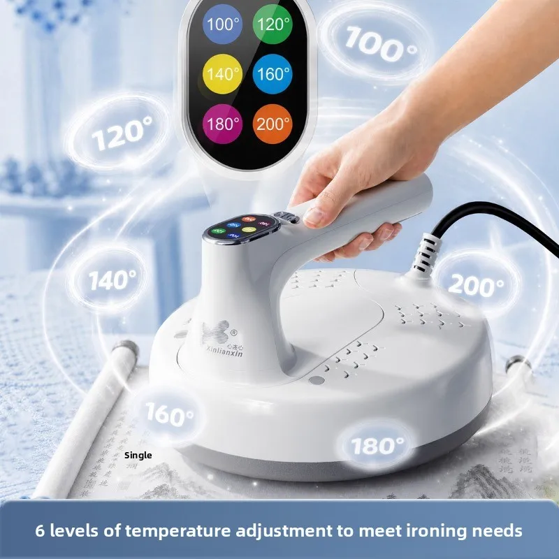 Heat Transfers Printing Equipment Hot Stamping Press Electric Iron Large Ceramic Base Handheld Dry Iron for T-Shirt DIY Printing