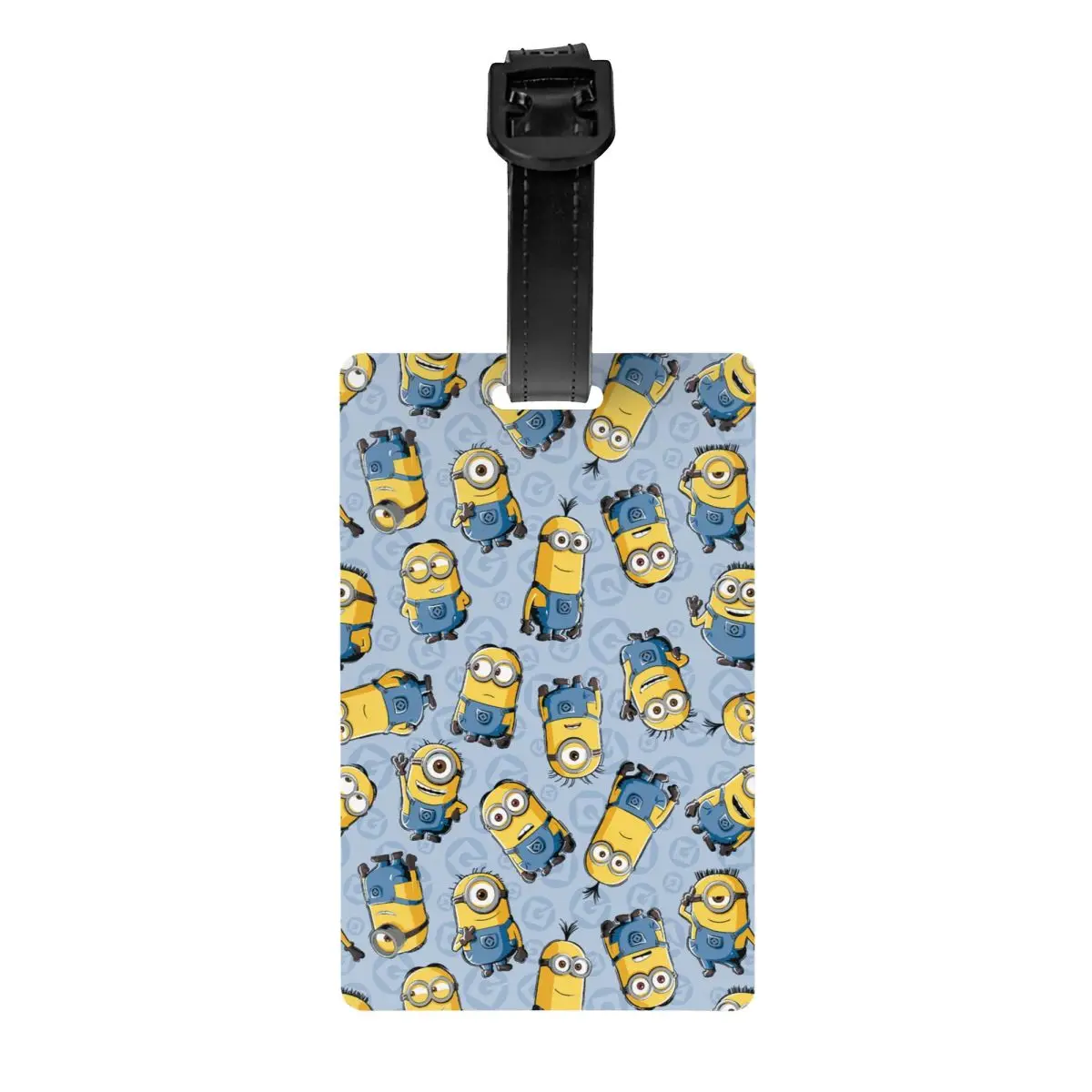 Custom Minions Luggage Tags for Travel Suitcase Privacy Cover Name ID Card