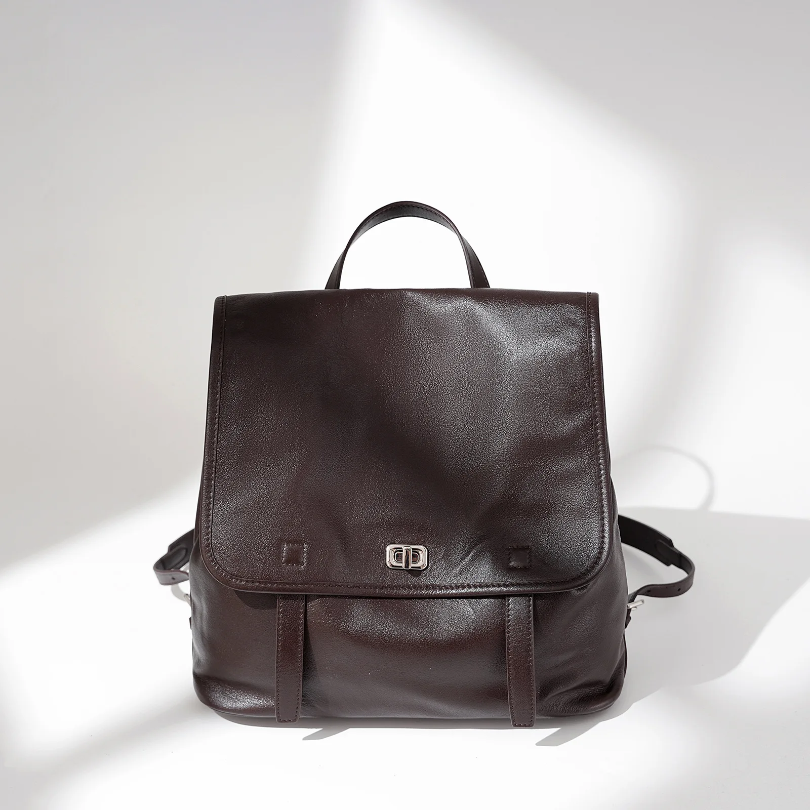 Simple Casual Travel Women's Backpack Fashion Versatile Double-Shoulder Bag Work And Commuting Large-Capacity Women Backpack