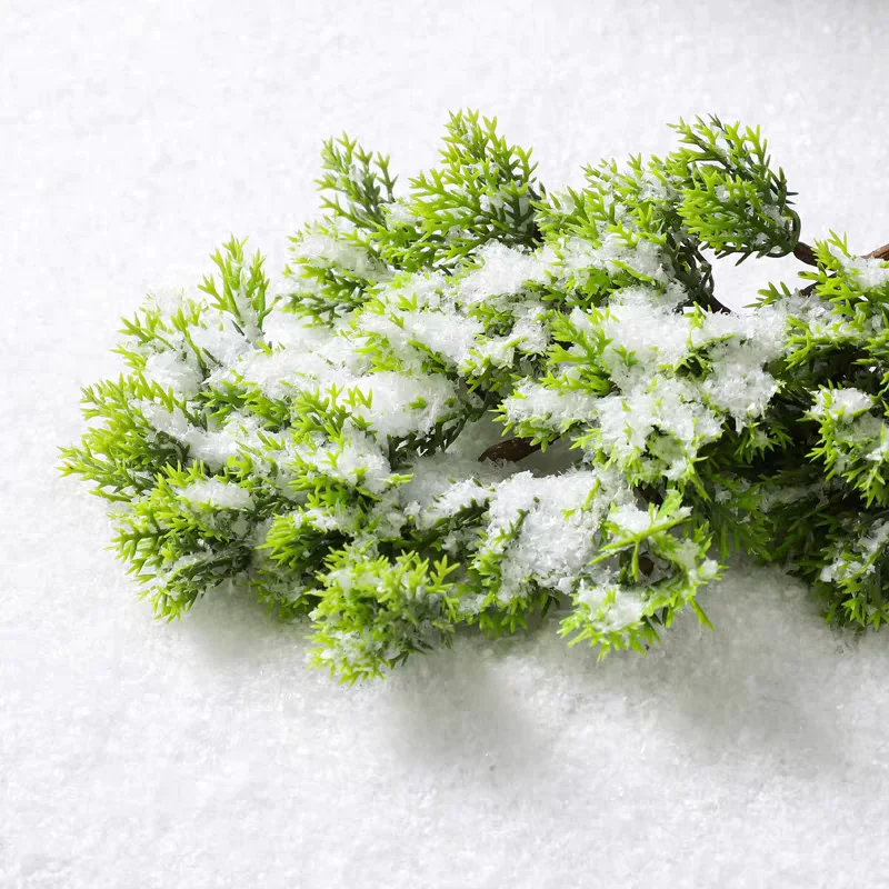 Dry Artificial Snow Powder Cotton Fake Snowflake Prop Water Activated Snow For Window Photo Snow Scene Window Display Sets