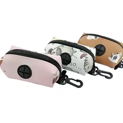 Hunde Abfall Poop Taschen Haustier Hund Pooper Scooper Tasche Halter Leine Mini Reise Müll Tasche Spender Pet Reinigung Werkzeuge