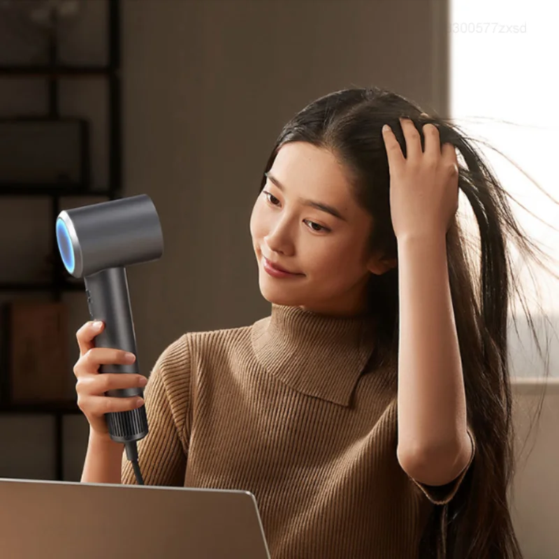 XIAOMI MIJIA H501 High Speed Anion Hair Dryer Wind 62m/s 1600W 2 Minute Quick Dry Professional Hair Care Negative Lon Household