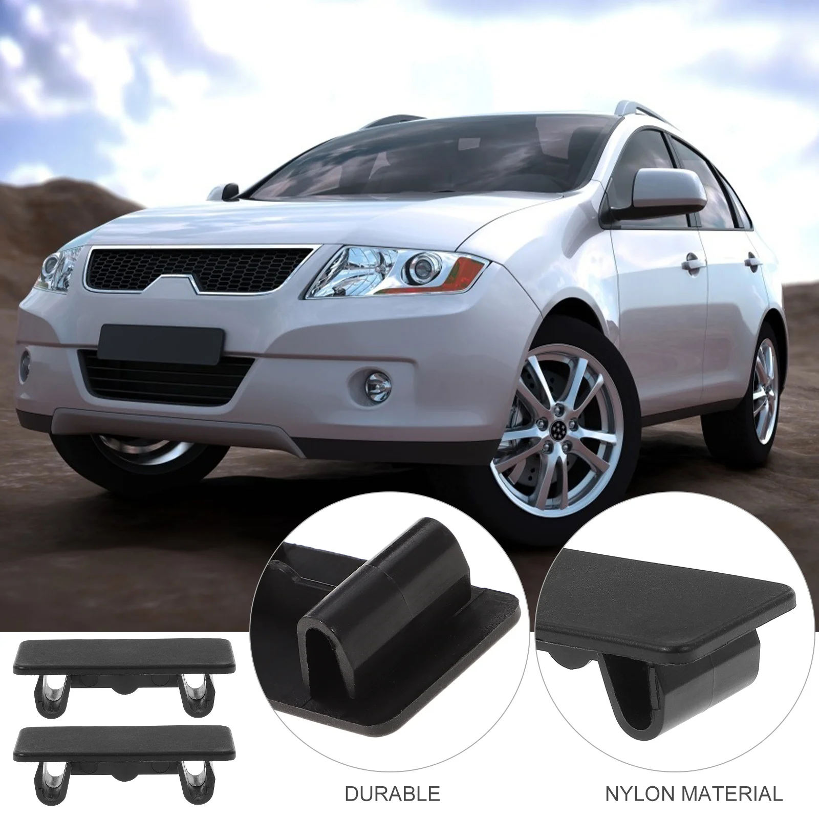 

8Pcs Standard Rocker Panel Cover Heavy Duty Nylon Hole Plug for Automotive Toggle Switch Interior Door Panel Accessory