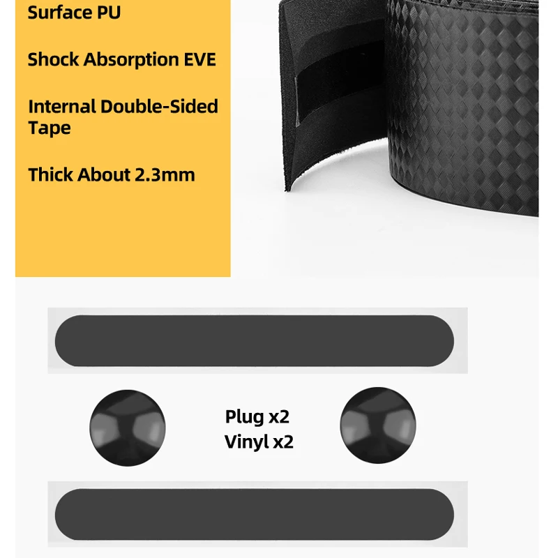 Cinta de manillar de bicicleta de carretera ROCKBROS cinta antideslizante para manillar de bicicleta cinta de barra resistente al desgaste accesorio