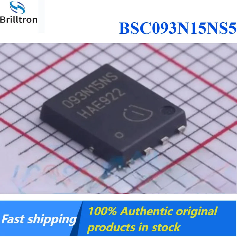 10-30PCS NEW BSC093N15NS5 093N15NS TDSON-8 N-channel MOSFET Brand New Original Stock Available, Fast Shipping.